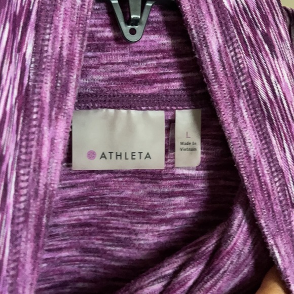 Athleta Coastal Space Dye Fleece Pullover - Picture 2 of 6